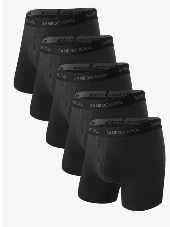 Bamboo cool Other - BAMBOO COOL Ultra Soft Men's Boxer Briefs 5 Pack, Size XXL, NWT